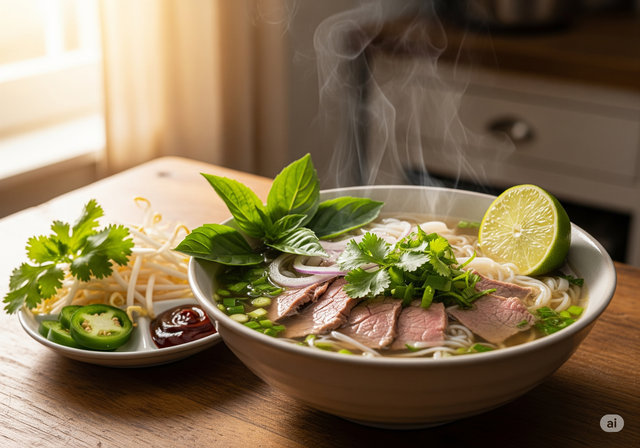 Sáng nào cũng ăn 1 tô phở thơm lừng: Chuyên gia dinh dưỡng thế giới nói gì?- Ảnh 1.
