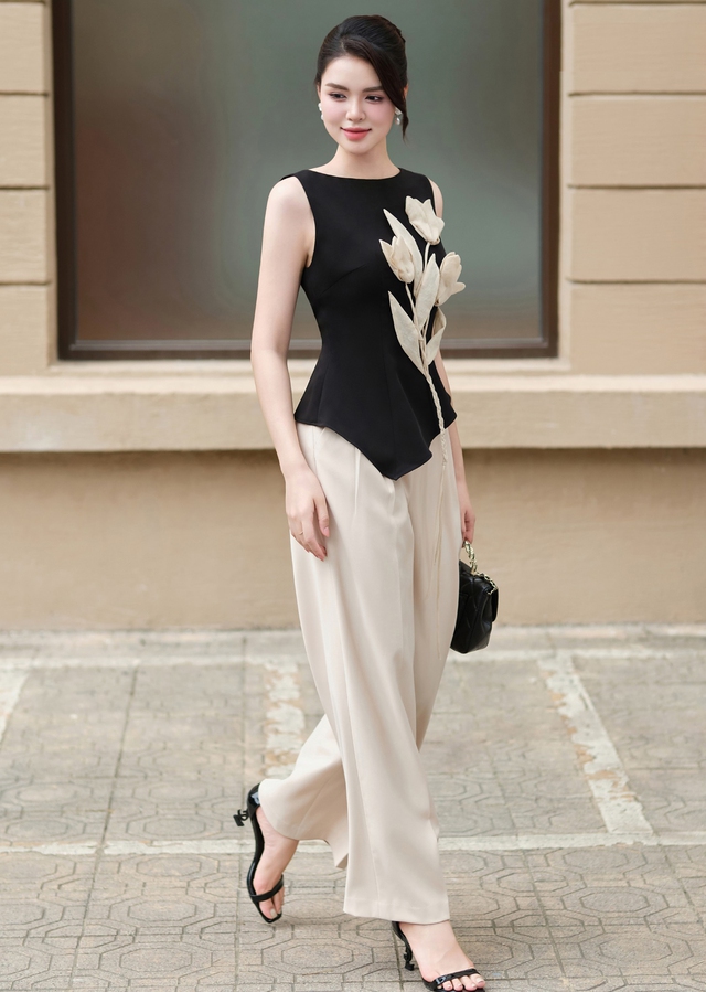 Tuyên ngôn sành điệu mùa này gọi tên quần ống rộng - Ảnh 1.