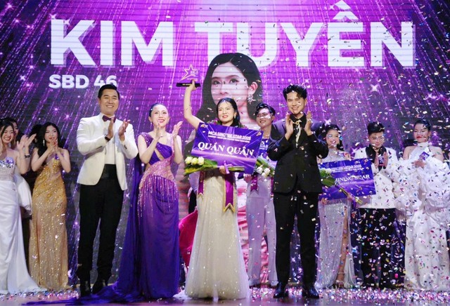 Cuộc thi 'MCA SINCERE STAR' 2025 gọi tên Quán quân MC Kim Tuyền - Ảnh 1.