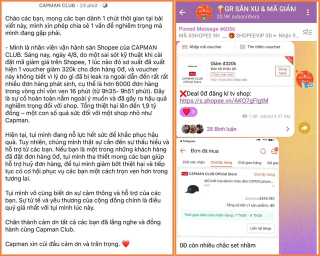 Đặt nhầm giá bán trên Shopee, một shop có nguy cơ mất gần 2 tỉ đồng- Ảnh 1.