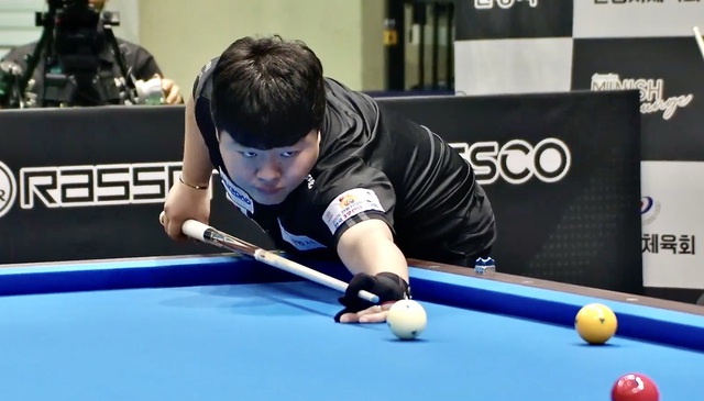 Thần đồng billiards Hàn Quốc liên tục tung sê-ri để vô địch: Tái ngộ Trần Quyết Chiến- Ảnh 1.