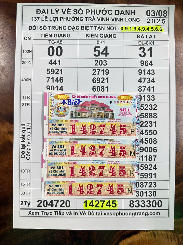 Người đàn ông khám bệnh ở TP.HCM trúng độc đắc 8 tỉ xổ số miền Nam - Ảnh 1.