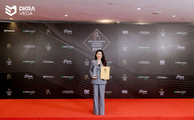 DKRA VEGA tỏa sáng tại Dot Property Vietnam Awards 2025 - Ảnh 3.