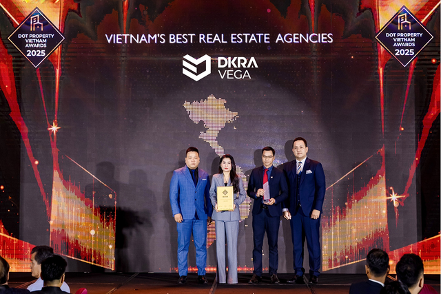 DKRA VEGA tỏa sáng tại Dot Property Vietnam Awards 2025 - Ảnh 1.