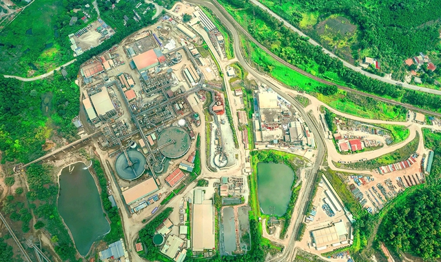 Núi Pháo tiên phong xanh hóa đất mỏ- Ảnh 1. Núi Pháo tiên phong xanh hóa đất mỏ- Ảnh 1.