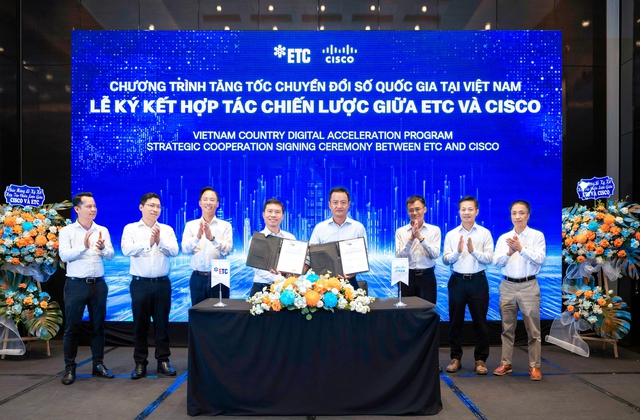 ETC hợp tác Cisco thúc đẩy chuyển đổi số khu vực công tại Việt Nam - Ảnh 1.
