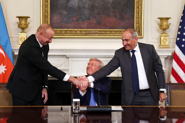 Azerbaijan - Armenia ký thỏa thuận hòa bình do Mỹ làm trung gian - Ảnh 1.