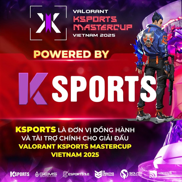 VALORANT Ksports Mastercup 2025: mùa hè bùng nổ cho game thủ Việt - Ảnh 3.