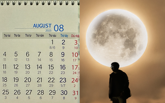 Ngày 8.8.2025 theo lịch âm hôm nay là rằm tháng 6 nhuận: Có gì đặc biệt?- Ảnh 1. Ngày 8.8.2025 theo lịch âm hôm nay là rằm tháng 6 nhuận: Có gì đặc biệt?- Ảnh 1.