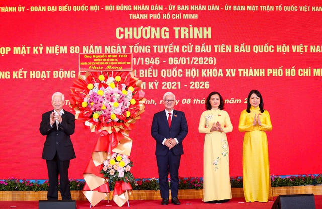 Ông Nguyễn Văn Lợi: 'Đoàn ĐBQH TP.HCM hợp nhất là hiện thân của tầm vóc mới' - Ảnh 1.