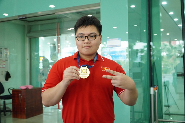 Gia Lai đón nhà vô địch Olympic Tin học quốc tế - Ảnh 1.
