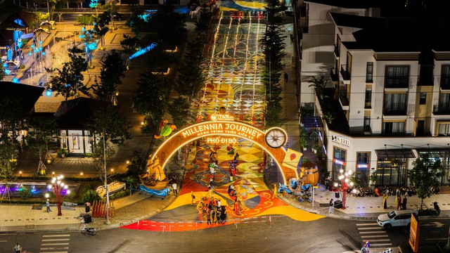 Thành phố Thiên niên kỷ T&T City Millennia bừng sáng trước đại nhạc hội- Ảnh 3. Thành phố Thiên niên kỷ T&T City Millennia bừng sáng trước đại nhạc hội- Ảnh 3.