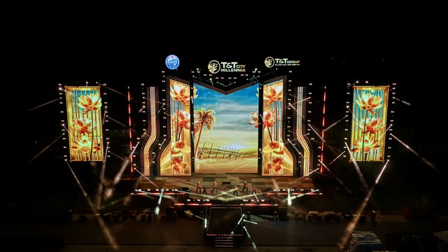 Thành phố Thiên niên kỷ T&T City Millennia bừng sáng trước đại nhạc hội- Ảnh 7. Thành phố Thiên niên kỷ T&T City Millennia bừng sáng trước đại nhạc hội- Ảnh 7.