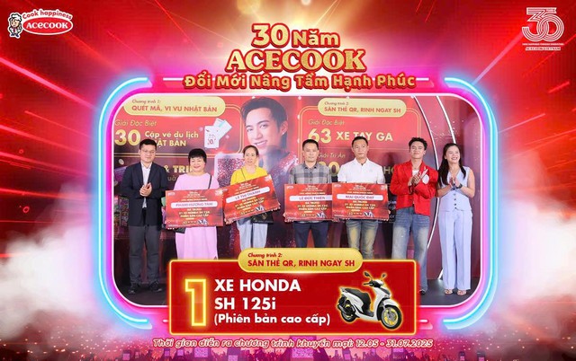 30 năm đồng hành, triệu lời cảm ơn - Acecook khép lại chương trình khuyến mãi - Ảnh 2.