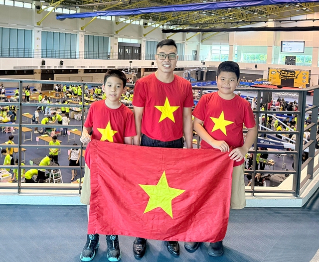 Hai học sinh Việt đoạt giải STEM quốc tế- Ảnh 1.