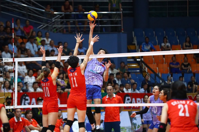 Đội tuyển bóng chuyền nữ Việt Nam thắng dễ Indonesia ở chặng 2 SEA V.League- Ảnh 1.