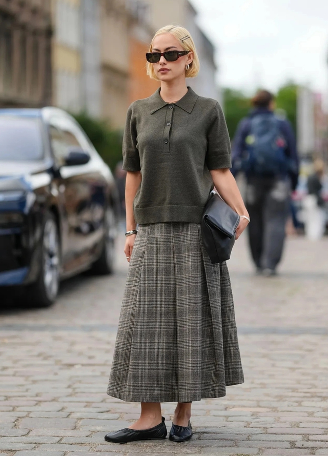 Trang phục công sở ngày thu, đơn giản mà vẫn sành điệu- Ảnh 5.