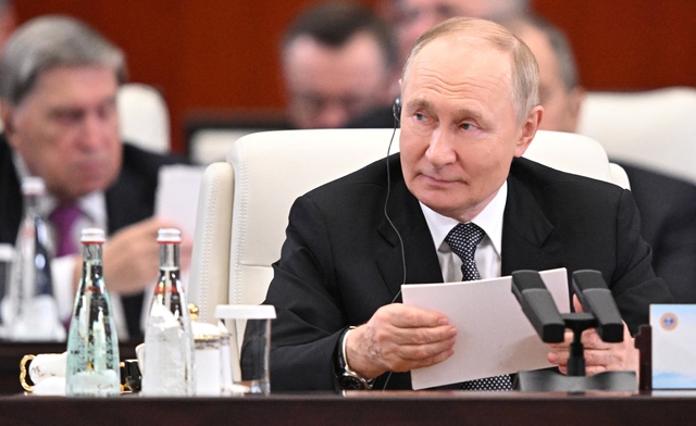 Ông Putin nêu yếu tố đạt hòa bình Ukraine tại thượng đỉnh SCO - Ảnh 1. Ông Putin nêu yếu tố đạt hòa bình Ukraine tại thượng đỉnh SCO - Ảnh 1.