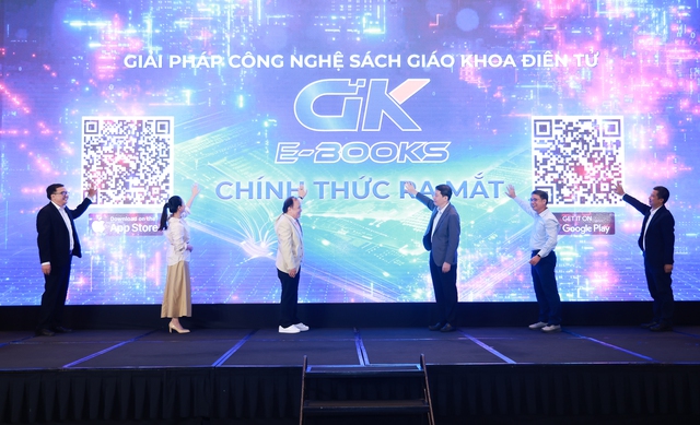 Ra mắt giải pháp công nghệ sách giáo khoa điện tử- Ảnh 1. Ra mắt giải pháp công nghệ sách giáo khoa điện tử- Ảnh 1.