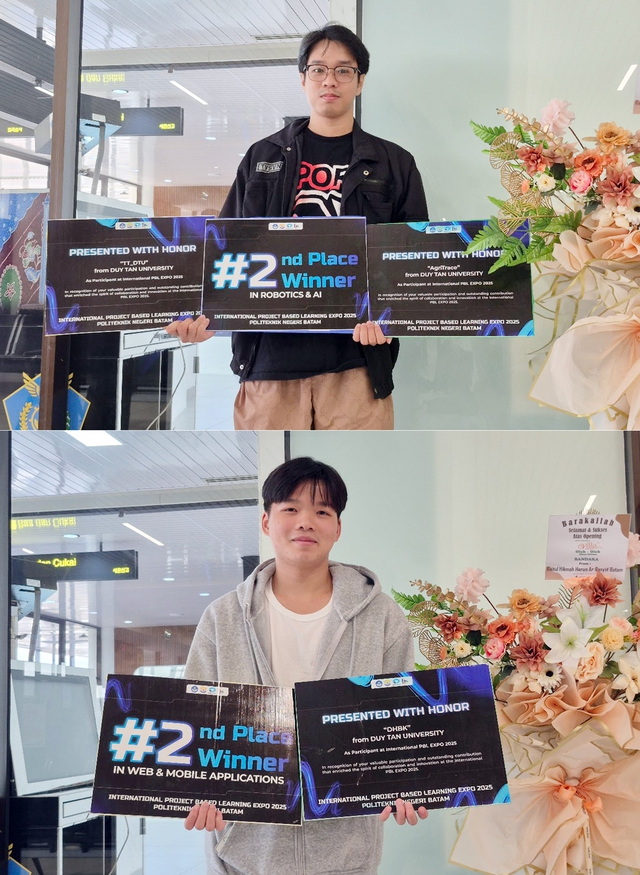 SV ĐH Duy Tân là nhà vô địch, nhiều giải nhất, nhì tại International PBL Expo 2025- Ảnh 3. SV ĐH Duy Tân là nhà vô địch, nhiều giải nhất, nhì tại International PBL Expo 2025- Ảnh 3.