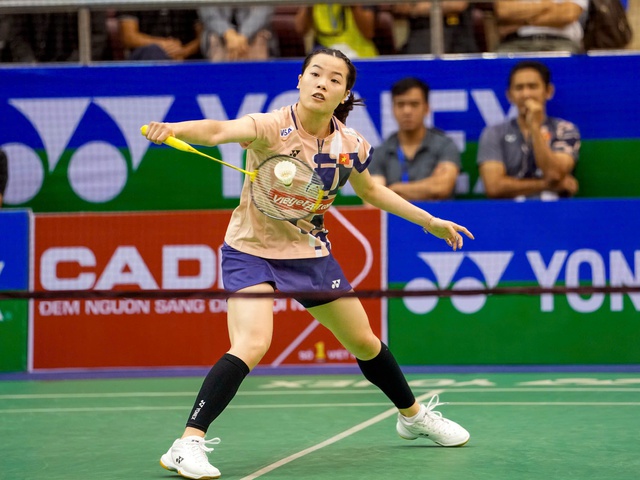Nguyễn Thùy Linh 'đòi nợ' thành công tay vợt Đài Loan Liang Ting-yu- Ảnh 3.