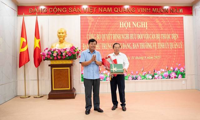 Phó chủ tịch UBND tỉnh An Giang 51 tuổi nghỉ thôi việc theo nguyện vọng - Ảnh 1.