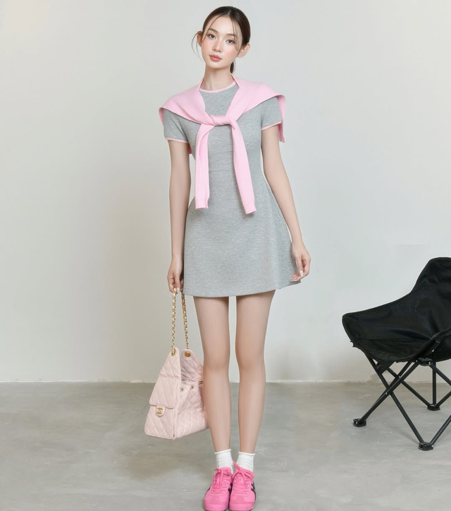 Nâng cấp sự thoải mái nhưng vẫn tự tin tỏa sáng với đầm thun- Ảnh 8.