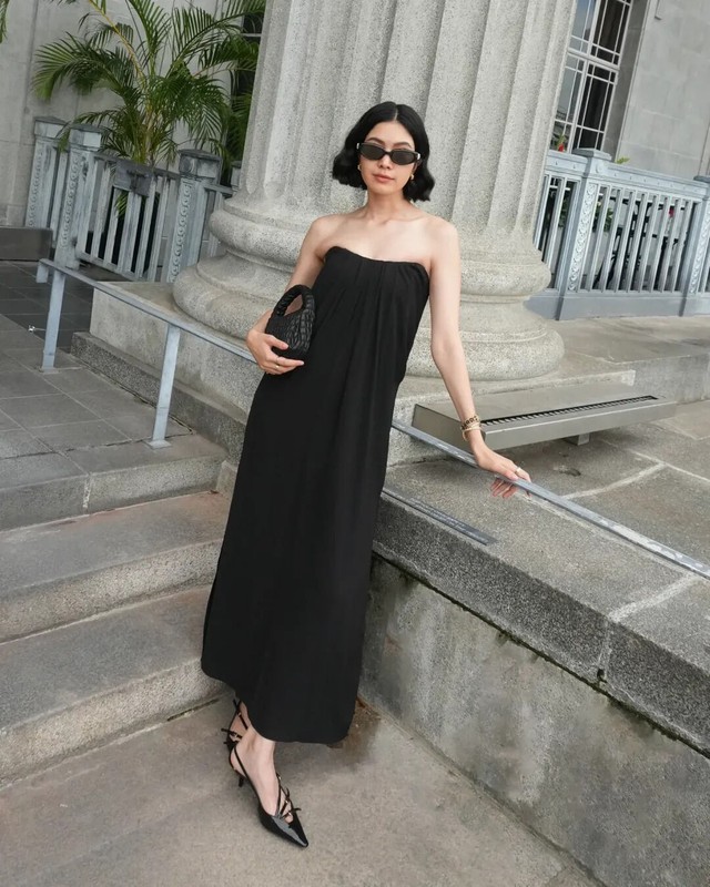 Giày cao gót và kiểu giày hợp diện cùng váy dáng dài - Ảnh 3.