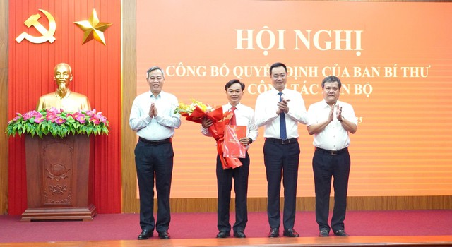 Ông Nguyễn Chiến Thắng được chỉ định giữ chức Phó bí thư Tỉnh ủy Quảng Trị - Ảnh 1.