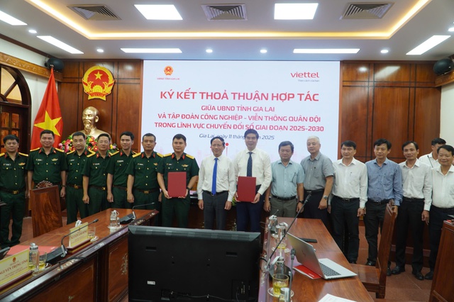 Gia Lai ký kết hợp tác chuyển đổi số với Viettel giai đoạn 2026 – 2030 - Ảnh 1.