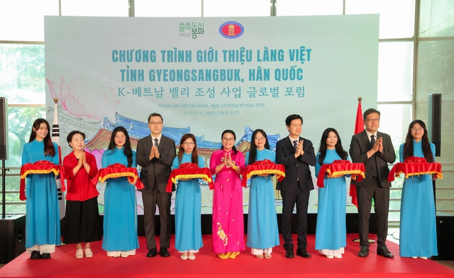 Trường đại học giới thiệu ‘Làng Việt’ tại Hàn Quốc - Ảnh 1.