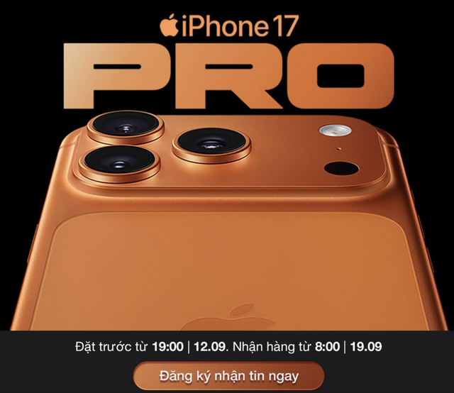iPhone 17 và iPhone Air chính hãng: Việt Nam đồng nhịp thế giới từ sáng 19.9 - Ảnh 2.