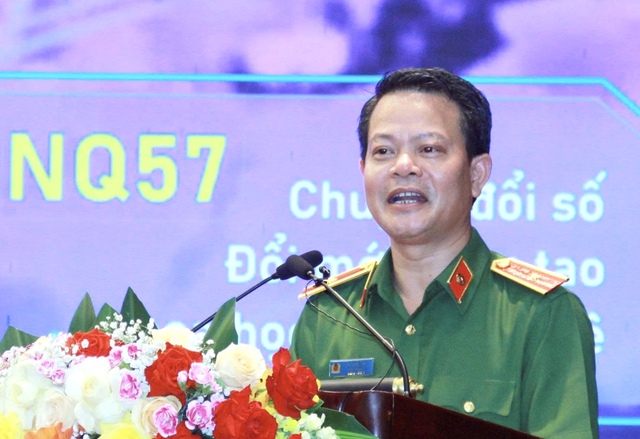 Thiếu tướng Vũ Văn Tấn: Dữ liệu phải đóng góp và tạo giá trị cho xã hội - Ảnh 1.