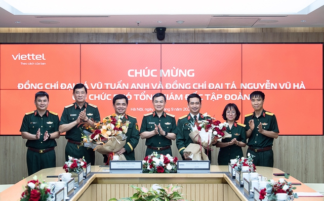TẬP ĐOÀN VIETTEL CÓ THÊM 2 PHÓ TỔNG GIÁM ĐỐC - Ảnh 2.