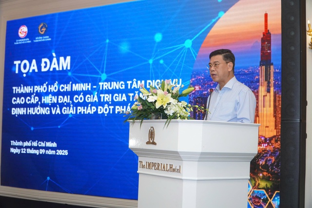 TP.HCM quyết tâm trở thành trung tâm dịch vụ cao cấp của khu vực - Ảnh 1.