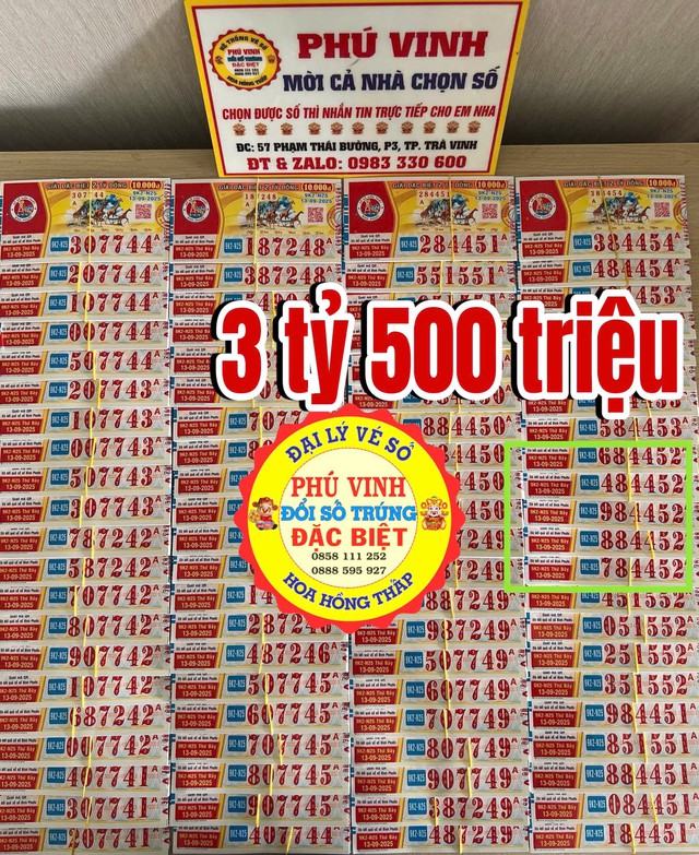 Xổ số miền Nam ngày 13 tháng 9: Lộ diện 70 tờ trúng 3 tỉ 500 triệu - Ảnh 1.