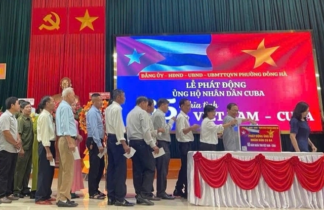 Quảng Trị quyên góp hơn 9,1 tỉ đồng ủng hộ Cuba, dẫn đầu cả nước - Ảnh 1.