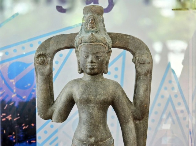 Cận cảnh tượng Avalokitesvara Bắc Bình được công nhận bảo vật quốc gia- Ảnh 3.