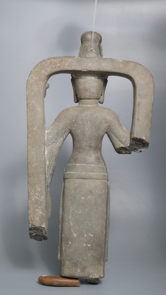 Cận cảnh tượng Avalokitesvara Bắc Bình được công nhận bảo vật quốc gia- Ảnh 8.