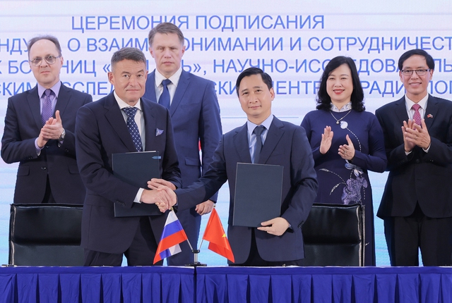 Người bệnh hưởng lợi từ hợp t&aacute;c y tế Việt - Nga - Ảnh 1.