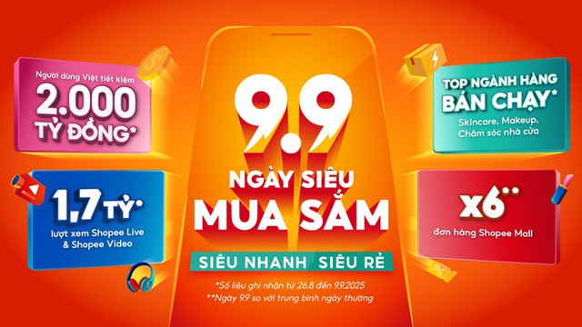 Shopee 9.9: Người dùng Việt tiết kiệm h…