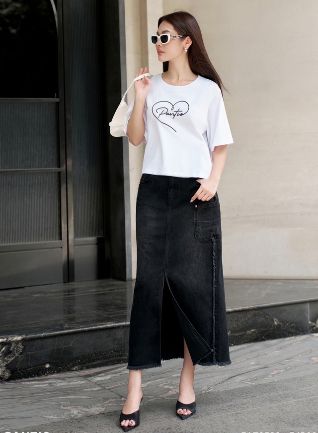 Denim, tweed và những chất liệu hàng đầu cho mùa thu đông 2025- Ảnh 1.