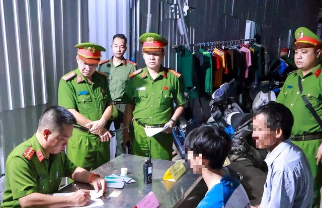 Truy quét ma túy trong các khu trọ công nhân ở Hải Phòng- Ảnh 2.