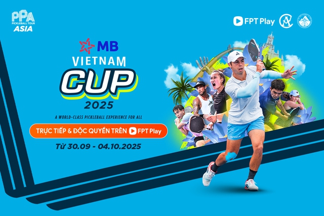 Cơ hội gặp gỡ ngôi sao pickleball quốc tế ở PPA Tour Asia MB Vietnam Cup 2025- Ảnh 5. Cơ hội gặp gỡ ngôi sao pickleball quốc tế ở PPA Tour Asia MB Vietnam Cup 2025- Ảnh 5.