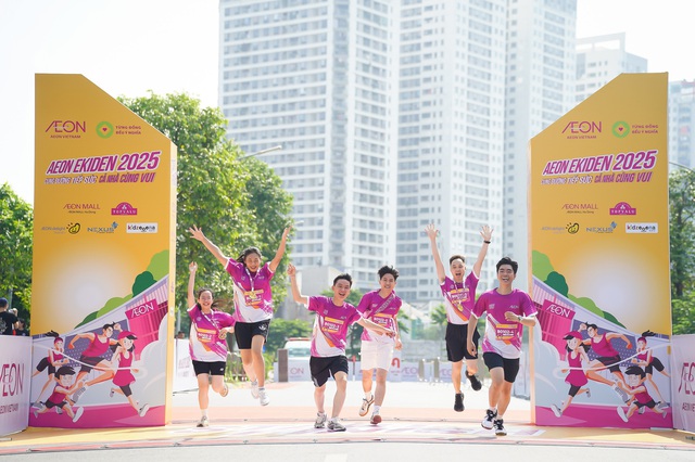Đặc sắc giải chạy AEON Ekiden 2025