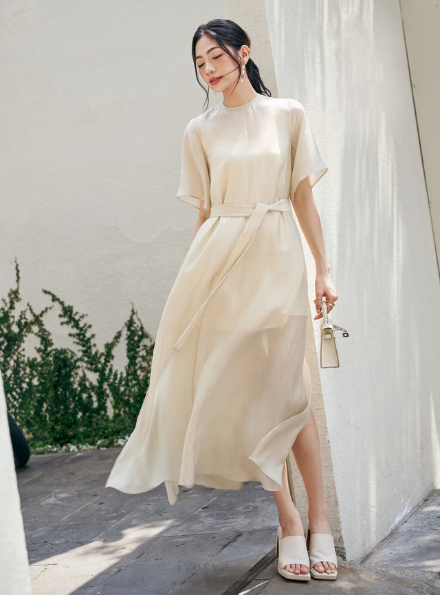 Váy suông tối giản là bạn đồng hành hoàn hảo vào mùa thu- Ảnh 3.