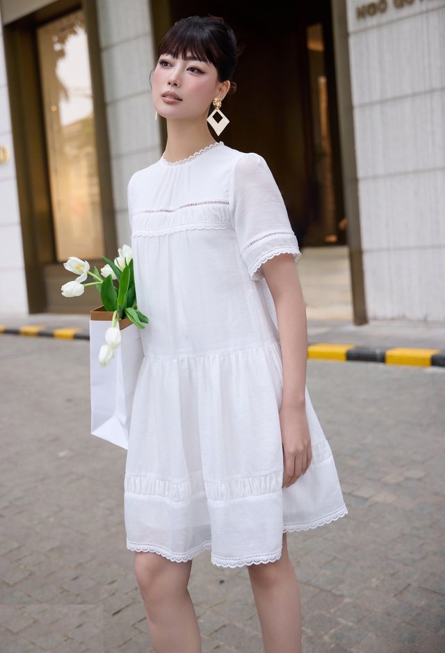 Váy suông tối giản là bạn đồng hành hoàn hảo vào mùa thu- Ảnh 10.