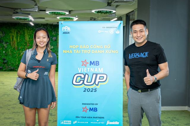 Cơ hội gặp gỡ ngôi sao pickleball quốc tế ở PPA Tour Asia MB Vietnam Cup 2025- Ảnh 2. Cơ hội gặp gỡ ngôi sao pickleball quốc tế ở PPA Tour Asia MB Vietnam Cup 2025- Ảnh 2.