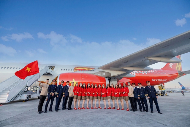Vietjet - Cầu nối tăng trưởng, lan tỏa khát vọng Việt Nam tại Triển lãm A80- Ảnh 1.