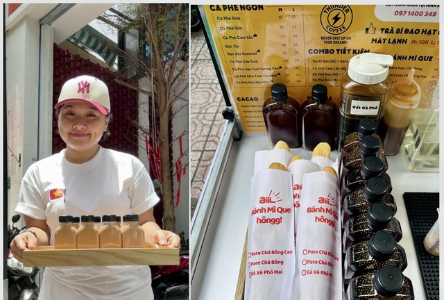 'Trạm y&ecirc;u thương' tặng nước v&agrave; b&aacute;nh m&igrave; cho người ngh&egrave;o - Ảnh 2.